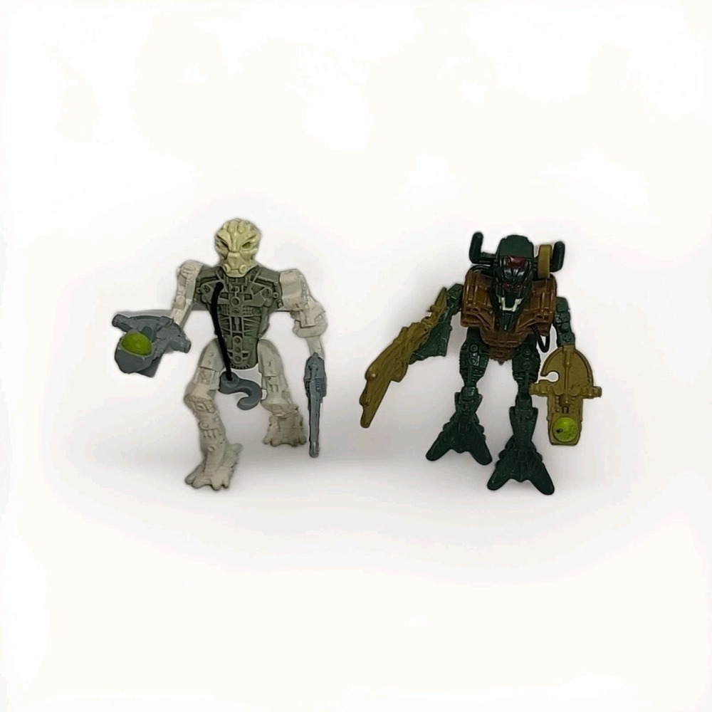 LEGO Bionicle McDonalds Happy Meal Toys Figures Lot of 2 Loose